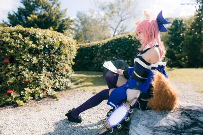 Roroki骷髅姫 NO.03 玉藻の前 FGO Tamamo no Mae nude cosplay leaked 515529