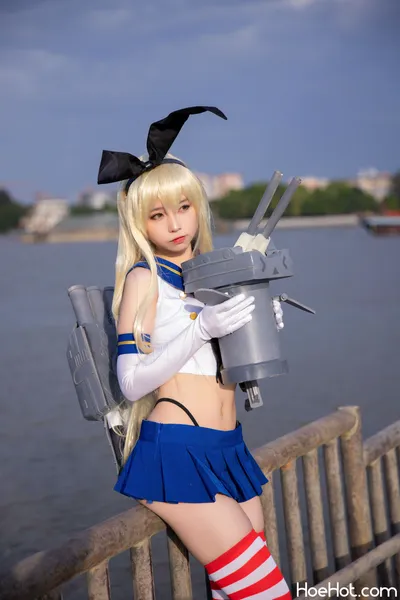 ［G44不會受傷] 島風 nude cosplay leaked 588247