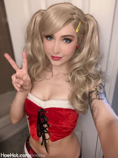 Luxlo - Ann Takamaki Christmas nude cosplay leaked 202768