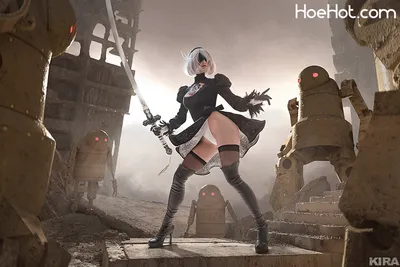 2B (Nier Automata) by Miwa nude cosplay leaked 627335