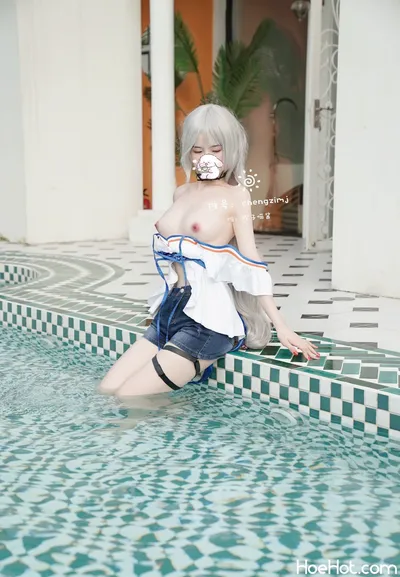 橙子喵酱 - 斯卡蒂 [49P] nude cosplay leaked 417245