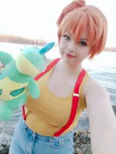 Okicospi - Misty nude cosplay leaked 270298