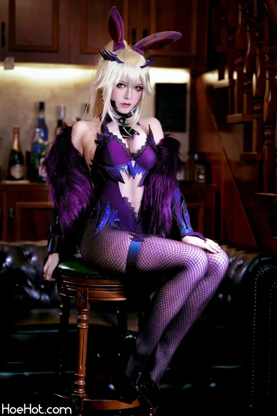 半半子 – LancerAlter Bunny nude cosplay leaked 521164