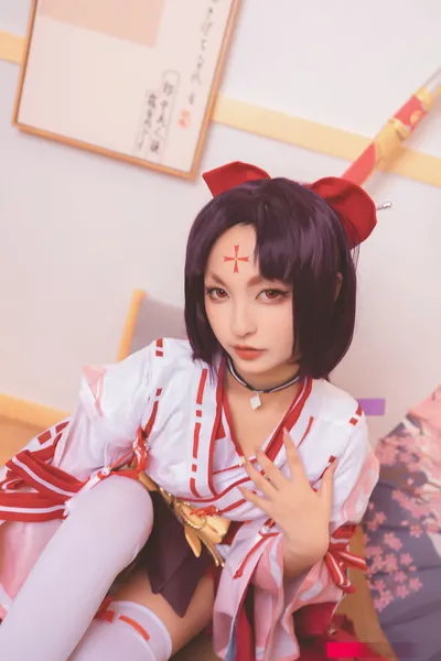 神楽坂真冬 妖刀姬 nude cosplay leaked 11822