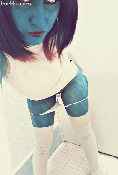 Mystique Cosplay Body Paint nude cosplay leaked 391285