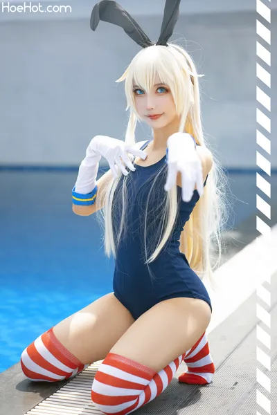 MingTao 明桃 - Shimakaze Swimsuit nude cosplay leaked 439456