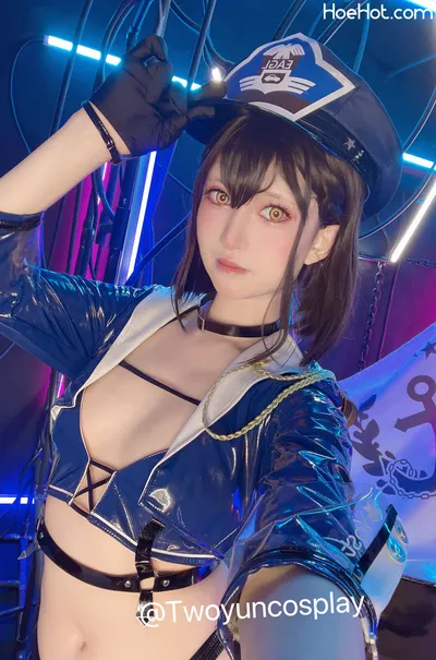 Twoyun cosplay / AzurLane / Baltimore Finish Line Flagbearer nude cosplay leaked 337795