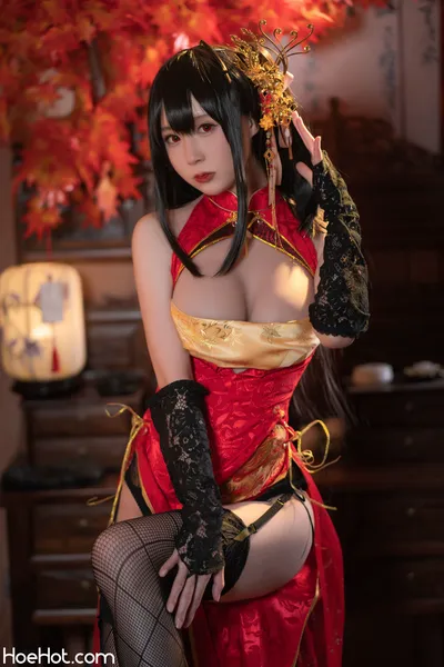 [西园寺南歌] Taihou Cheongsam Ver. nude cosplay leaked 530585