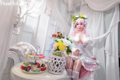 [寶儿Mysterial] 加藤惠cos正片和索尼子花嫁版 nude cosplay leaked 486152