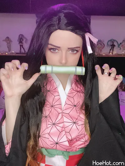 Kitsukanna - Nezuko nude cosplay leaked 318178