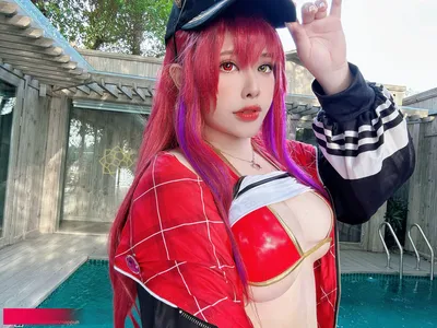 Neppu - Marine summer nude cosplay leaked 15986