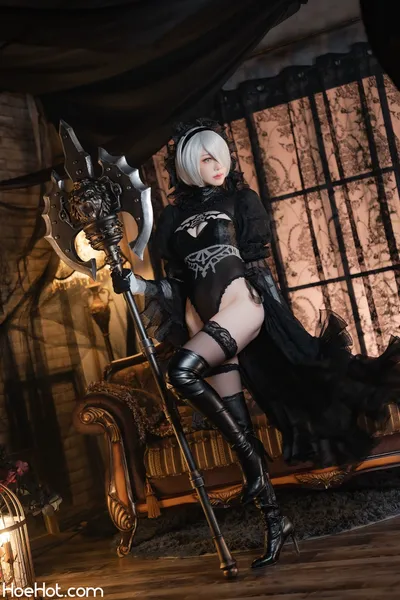 [玄子 genko] 2B Nier Automata nude cosplay leaked 32289