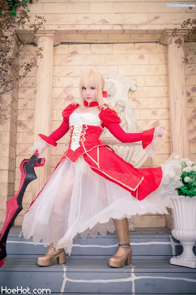 [叫我千寻大人] 尼禄 正裝 FATE Nero Claudius nude cosplay leaked 371148