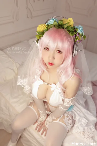 [貓田聖奈奈(桃之啾啾)] 索尼子十周年花嫁 nude cosplay leaked 86268