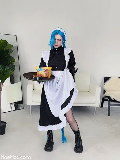 [Mik Allen] Maid Jinx nude cosplay leaked 284325