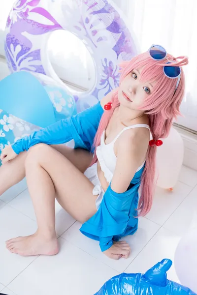 [クルミ] ホシノ水着 nude cosplay leaked 375518