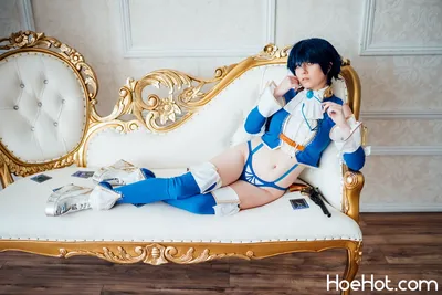 Usatame Naoto in Coronet Armor nude cosplay leaked 383094