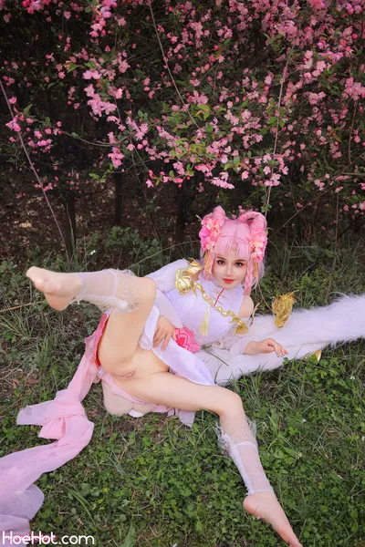 [桃暖酱]王者荣耀 嫦娥 Honor of Kings Chane E nude cosplay leaked 218770