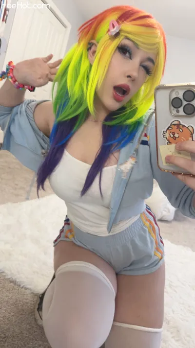 Junkenstein - Rainbow Dash nude cosplay leaked 295654