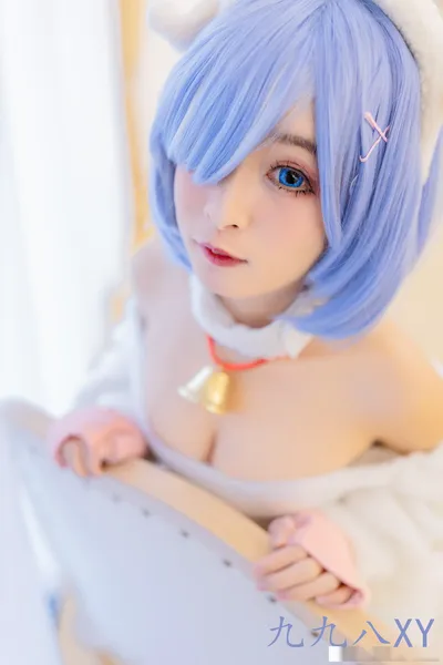 九九八吖 - 蕾姆小绵羊 nude cosplay leaked 22917