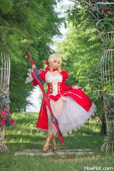 [叫我千寻大人] 尼禄 正裝 FATE Nero Claudius nude cosplay leaked 371151