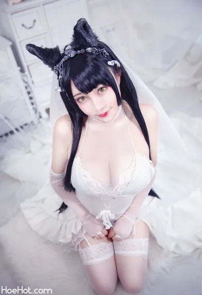 Halo酱 - 碧蓝航线 爱宕 nude cosplay leaked 34324