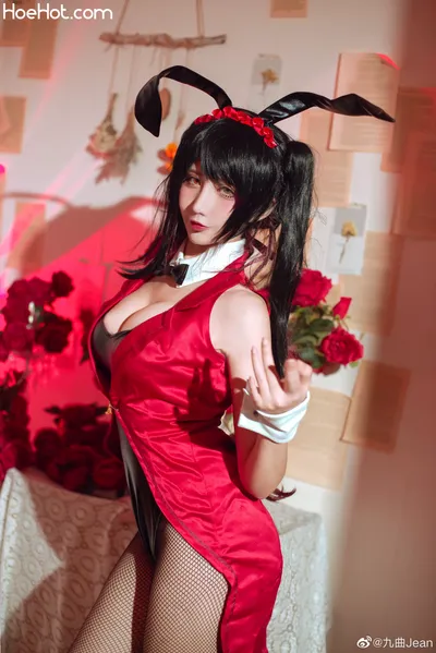 [九曲Jean] 约会大作战 | 时崎狂三 (兔女郎 旗袍) nude cosplay leaked 603326