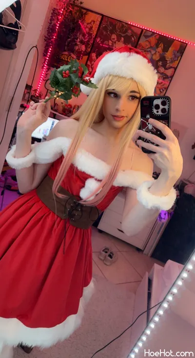 Peachybunnn - Santa Marin nude cosplay leaked 360696