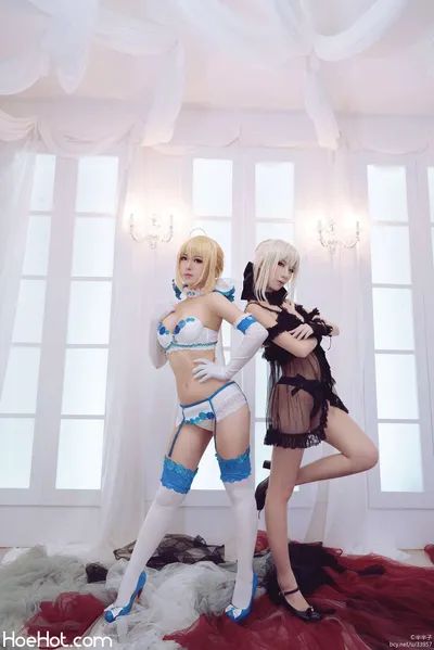 [BANBANKO &amp; sophia-kotokoyo] Altria Pendragon &amp; Altria Pendragon Alter nude cosplay leaked 433693