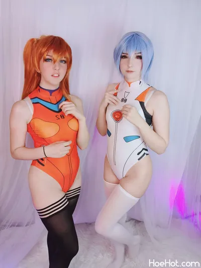 Liinowitsch - Rei &amp; Asuka nude cosplay leaked 374475