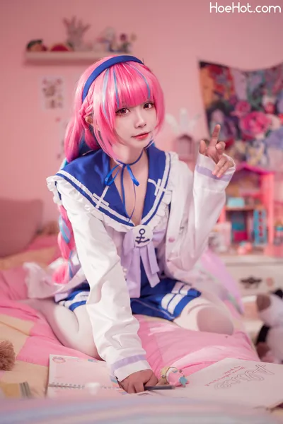 [艾西Aiwest]湊阿库娅 私服 nude cosplay leaked 181053