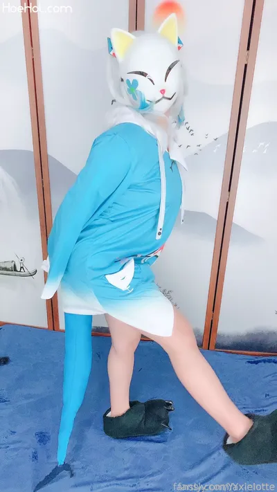 Yaxie Lotte (Fansly) ----------- Gawr Gura nude cosplay leaked 351967