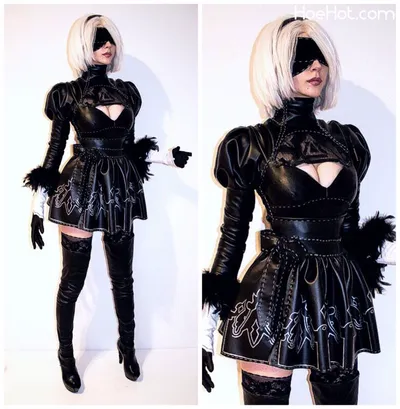 Xenon | 2B White nude cosplay leaked 503667