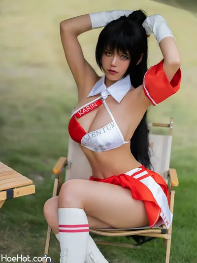 小仓千代w - Cheerleader Karin nude cosplay leaked 53902