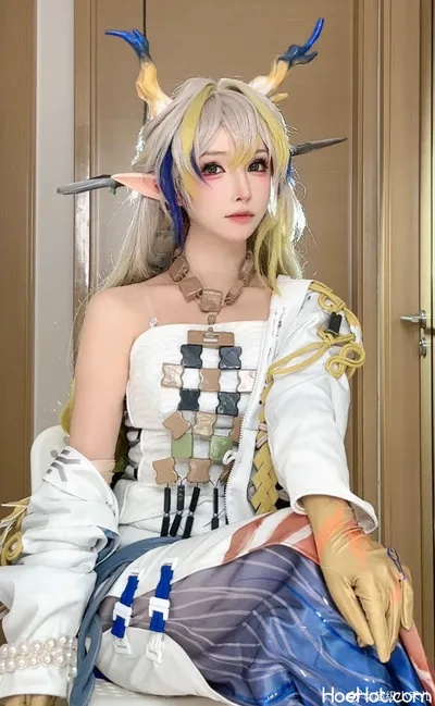 超级小禾儿 - Shu (Arknights) nude cosplay leaked 67680