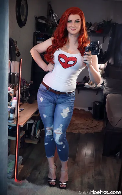 Ashley Barron - Mary Jane nude cosplay leaked 234487