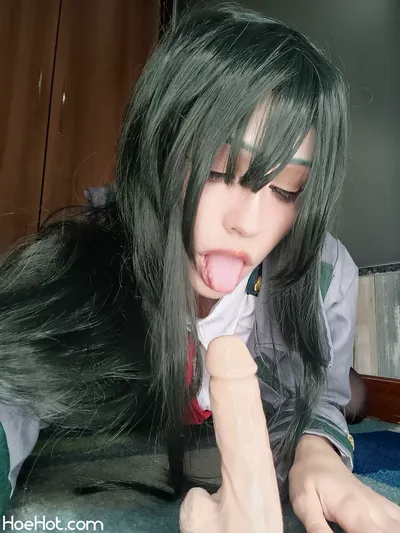 Mochidolll - Tsuyu nude cosplay leaked 166342