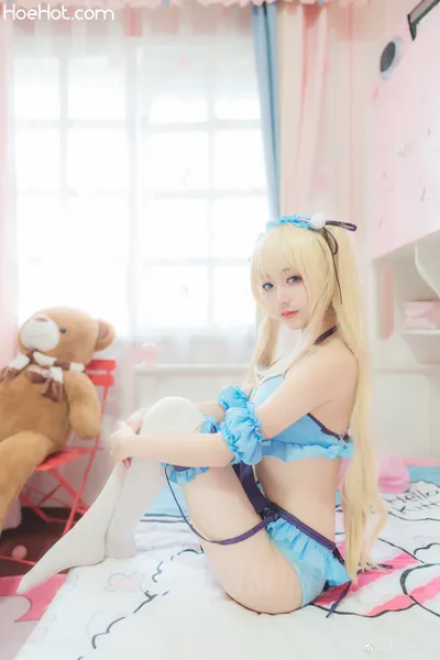 [无筝Ryou] 衣英梨梨双马尾睡cos、黑贞jkcos正片和jk私影 nude cosplay leaked 485324