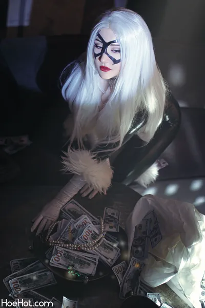 Morphia - Black Cat nude cosplay leaked 183942