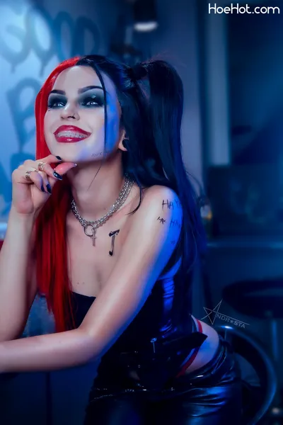 Andrasta - Harley Quinn Bad Girl in the Bar nude cosplay leaked 580863