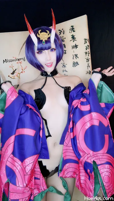 Misswarmj - Shuten Douji nude cosplay leaked 425884