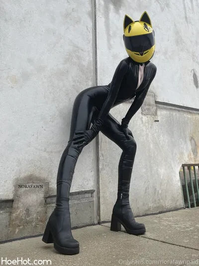 Nora Fawn - Celty nude cosplay leaked 531046