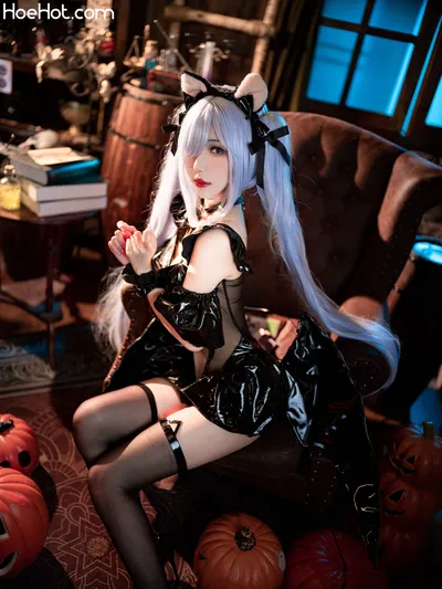 仙女月 万圣节 雅努斯  AZUR LANE nude cosplay leaked 124486