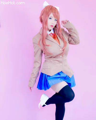 Kaho Shibuya - Monika nude cosplay leaked 507044