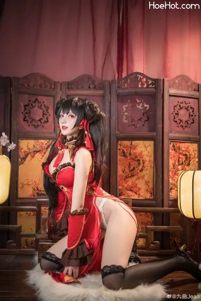 [九曲Jean] 约会大作战 | 时崎狂三 (兔女郎 旗袍) nude cosplay leaked 603333