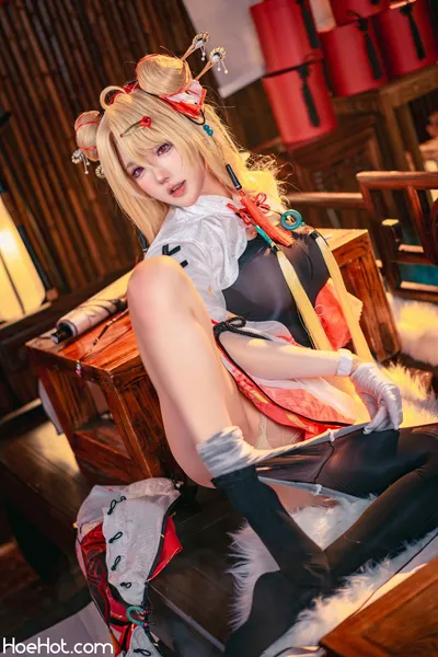 [阿包也是兔娘] Cross Core - Joyeuse nude cosplay leaked 45387