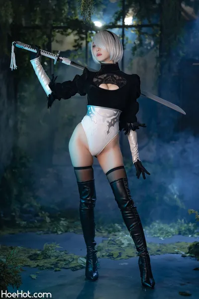 [玄子 genko] 2B Nier Automata nude cosplay leaked 32283