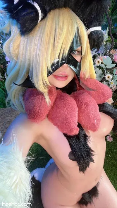 ZinieQ - Cynthia in Meowscarada Costume nude cosplay leaked 113321