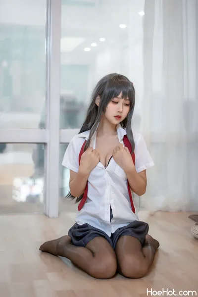 萌芽儿 麻衣学姐JK 28P nude cosplay leaked 63525