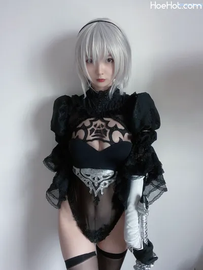 51酱 - NO.02 2B黑婚纱 2B Black Bride nude cosplay leaked 527552